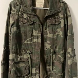 A Camo Print Jacket
